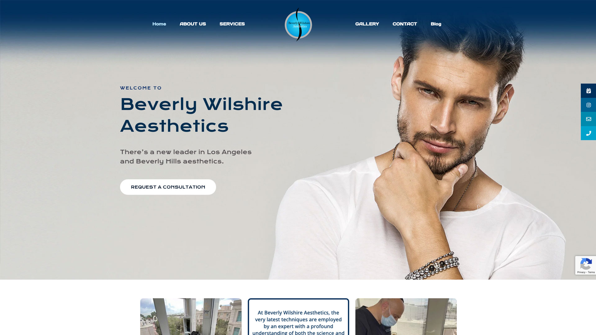 Beverly Wilshire Aesthetics Website
