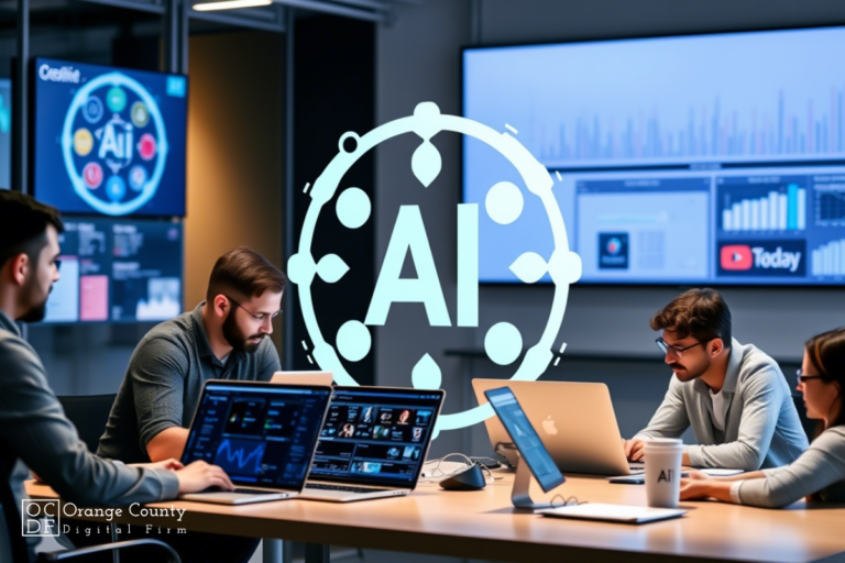 A number of people using ai in digital marketing